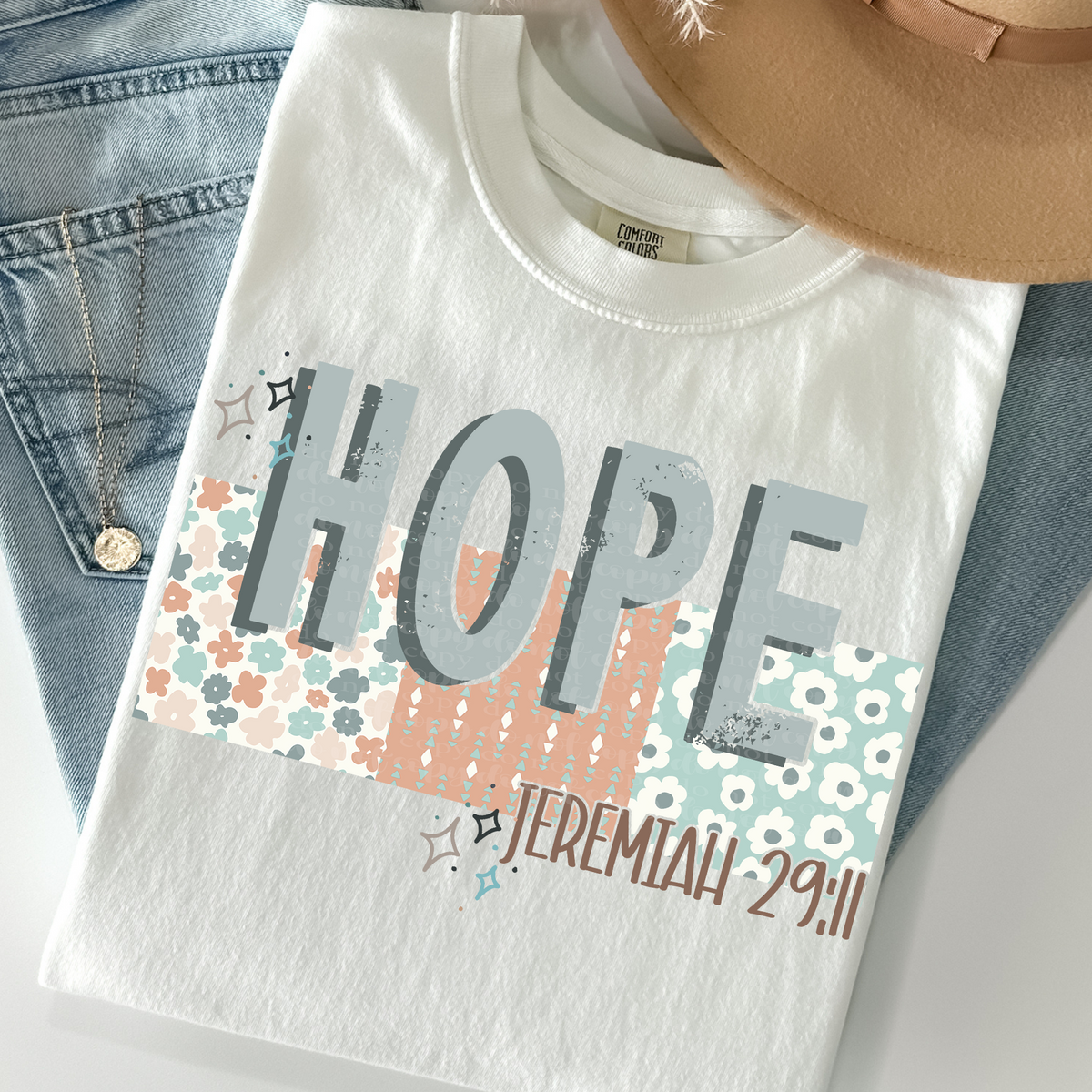 Hope jeremiah 29:11 (TDD) 39290 DTF transfer