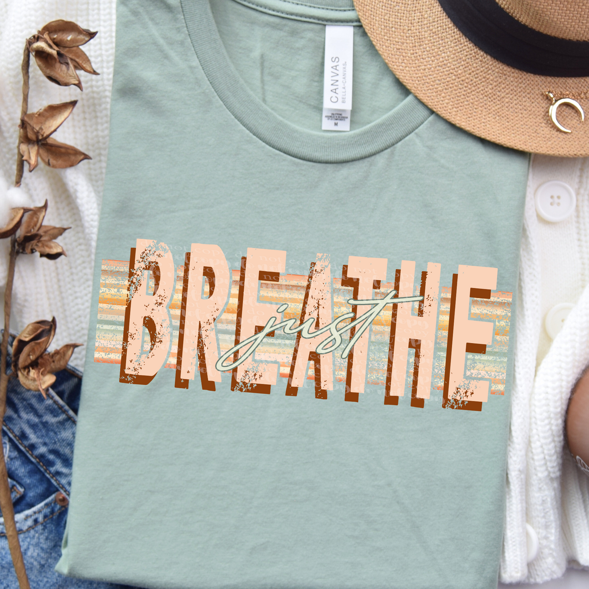 Just breathe (TDD) 39277 DTF transfer