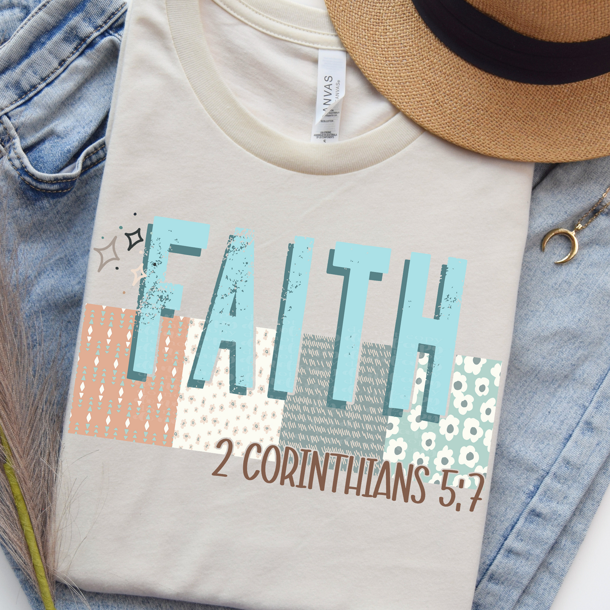 Faith 2 Corinthians 5:7 (TDD) 39284 DTF transfer