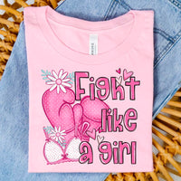 Fight like a girl (ABD) 60784 DTF transfer