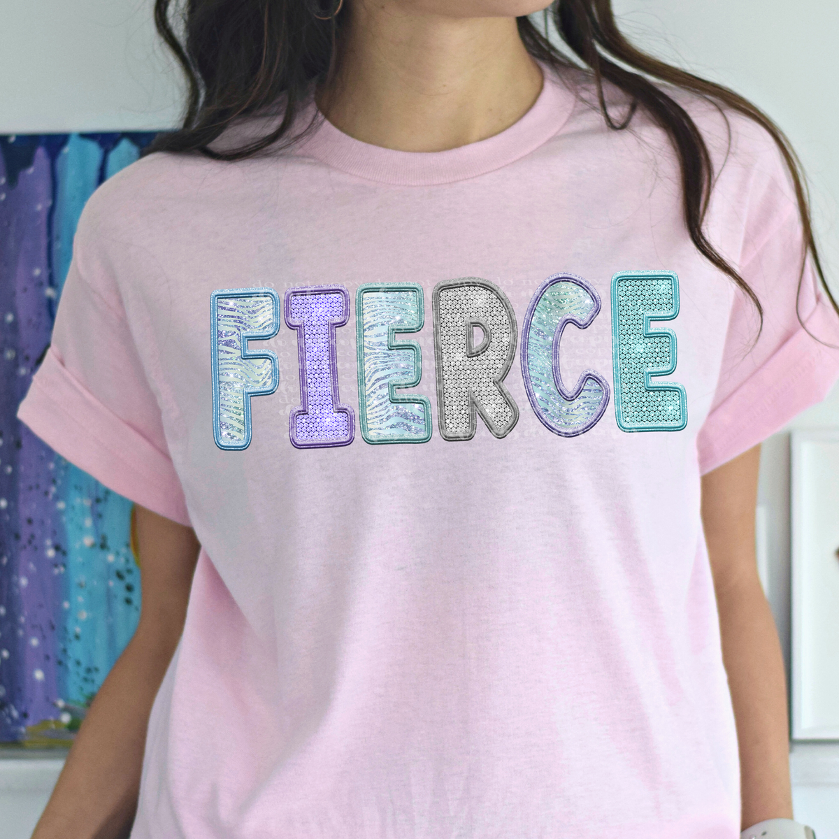 Fierce sequin (TDD) 39269 DTF transfer