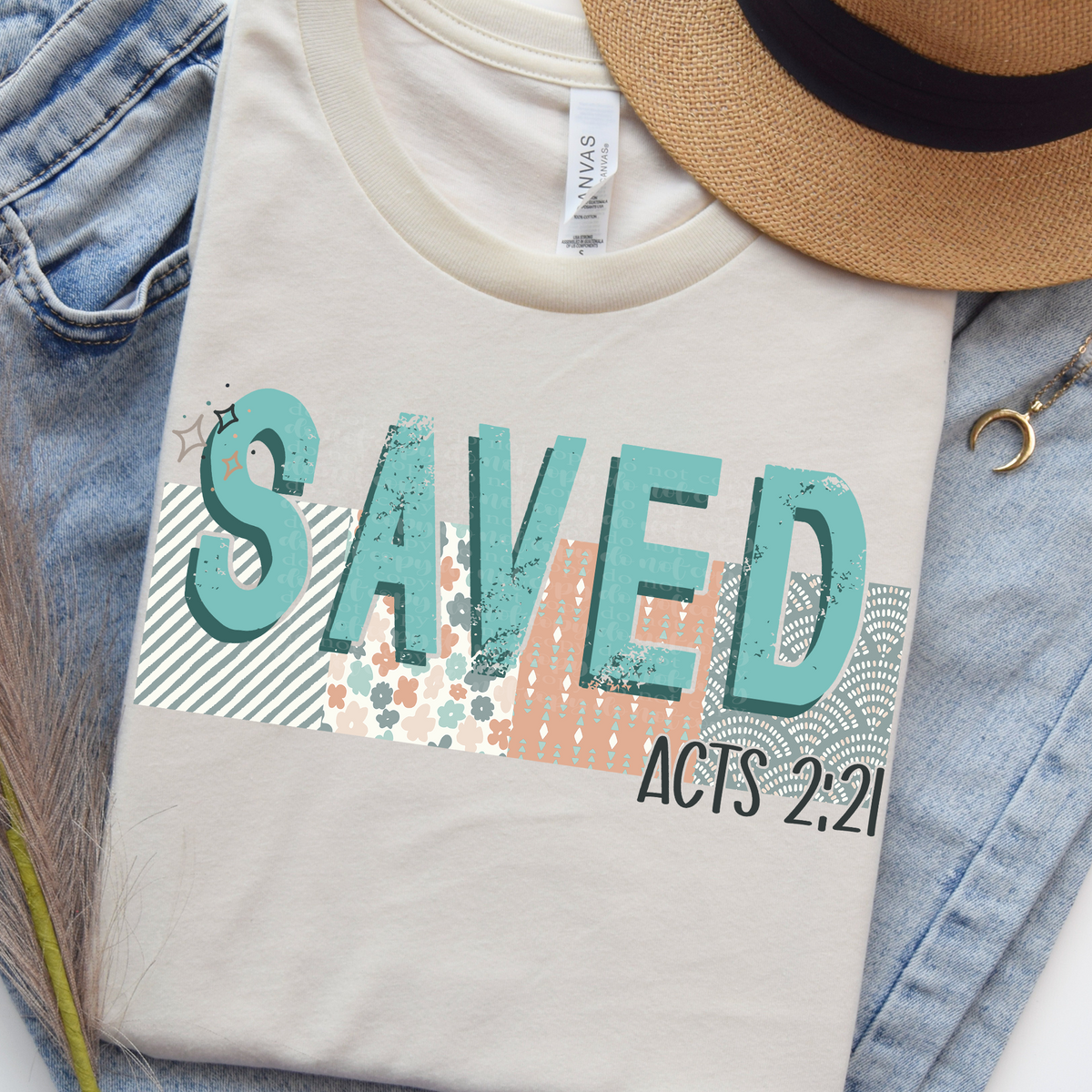 Saved acts 2:21 (TDD) 39279 DTF transfer