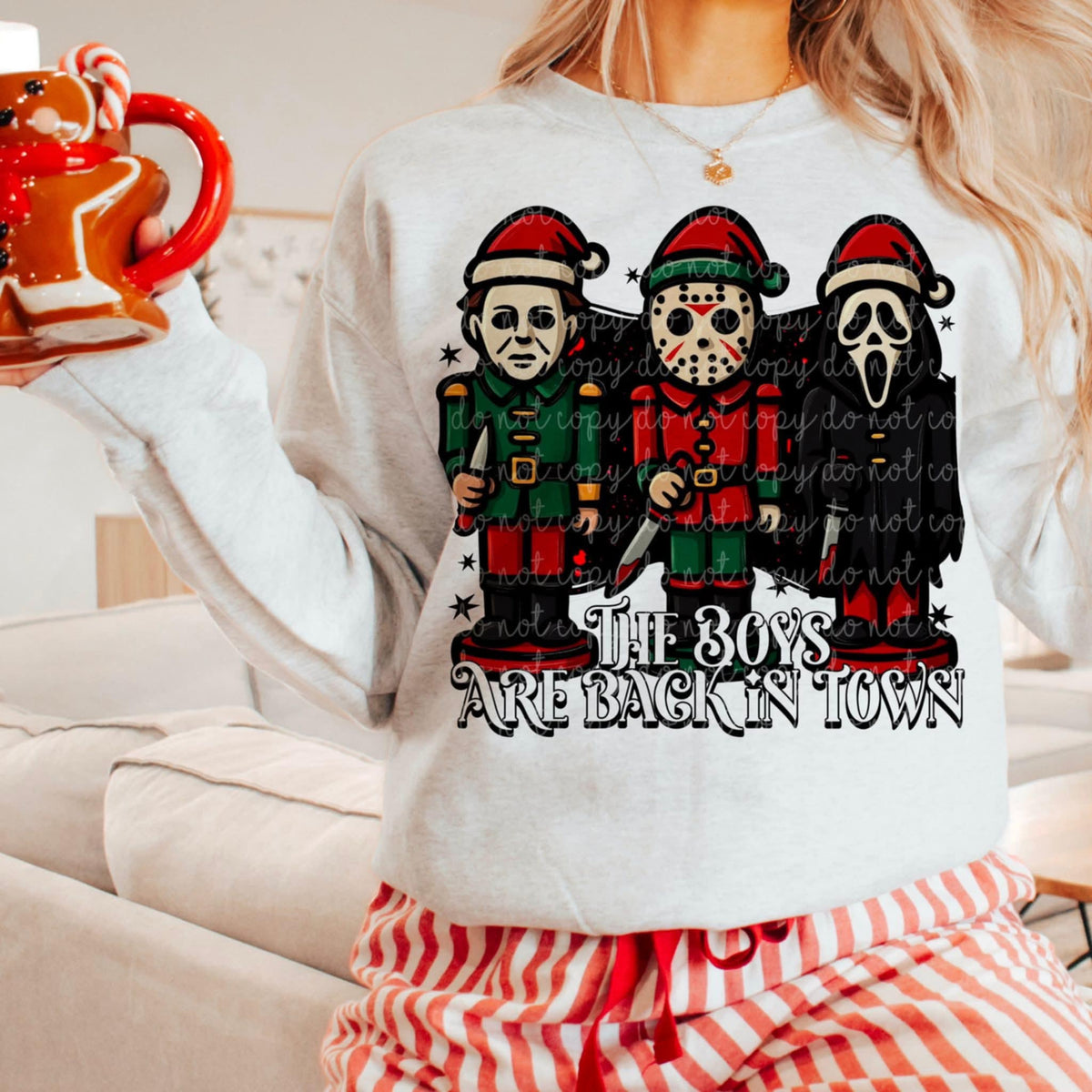 The Boys Are Back In Town horror nutcrackers (MMD) 113145 DTF transfer