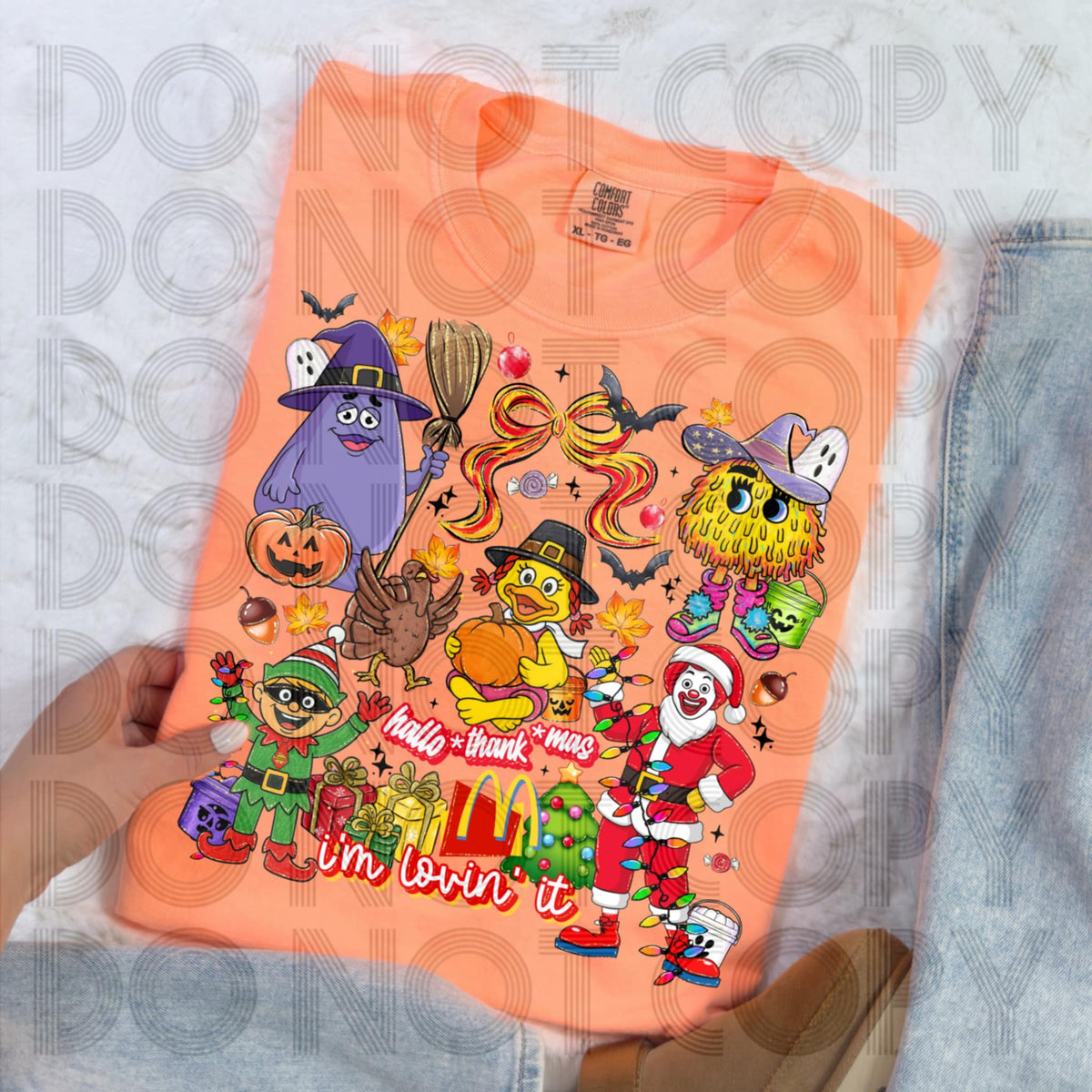 HalloThanksmas fast food (renewed) 113167 DTF transfer