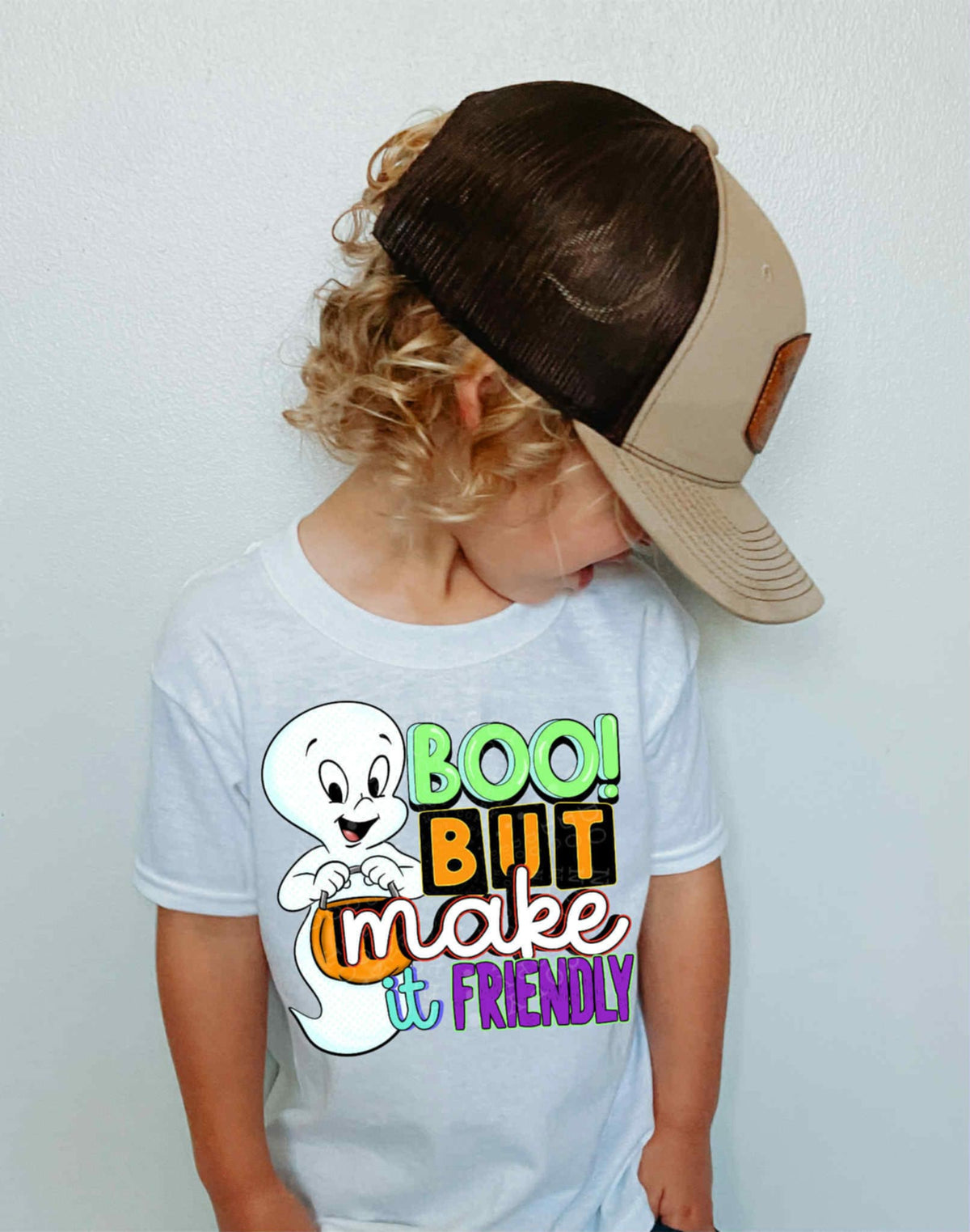 Boo Friendly Ghost EXCLUSIVE DTF transfer