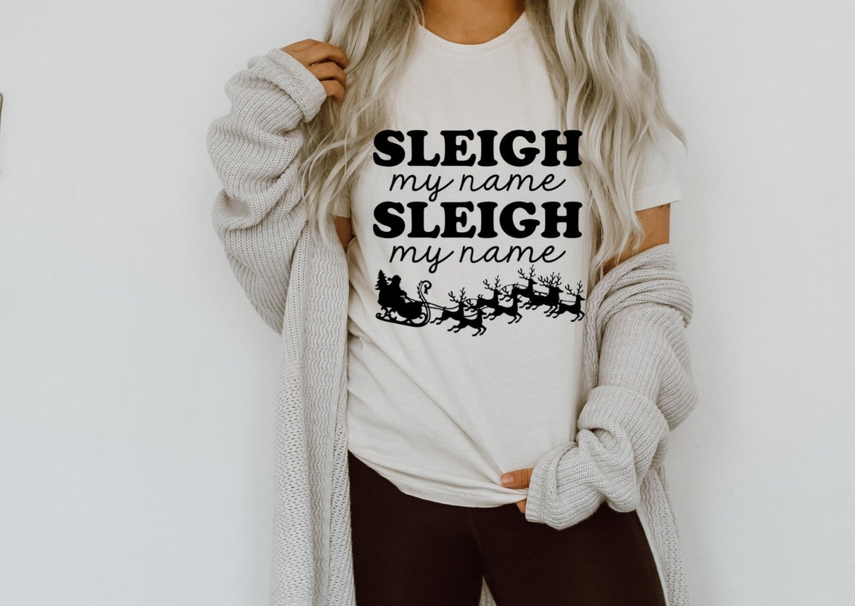Sleigh my name sleigh my name 60807 DTF transfer
