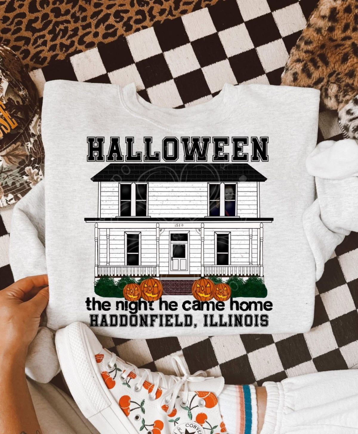 Halloween white house (lyttle) 113161 DTF transfer