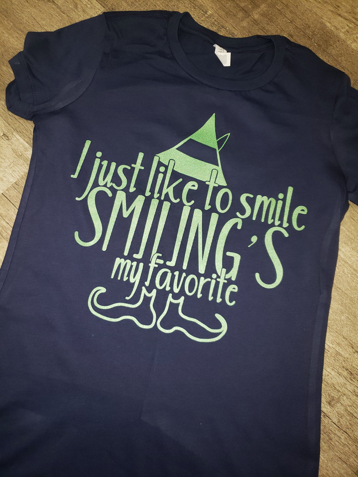 I just like to smile 60838 DTF transfer