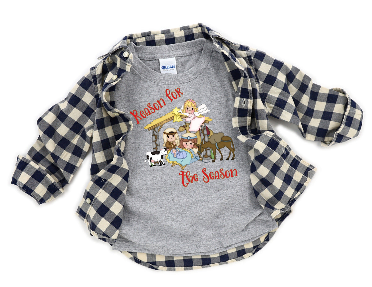 Reason for the season nativity 60837 DTF transfer