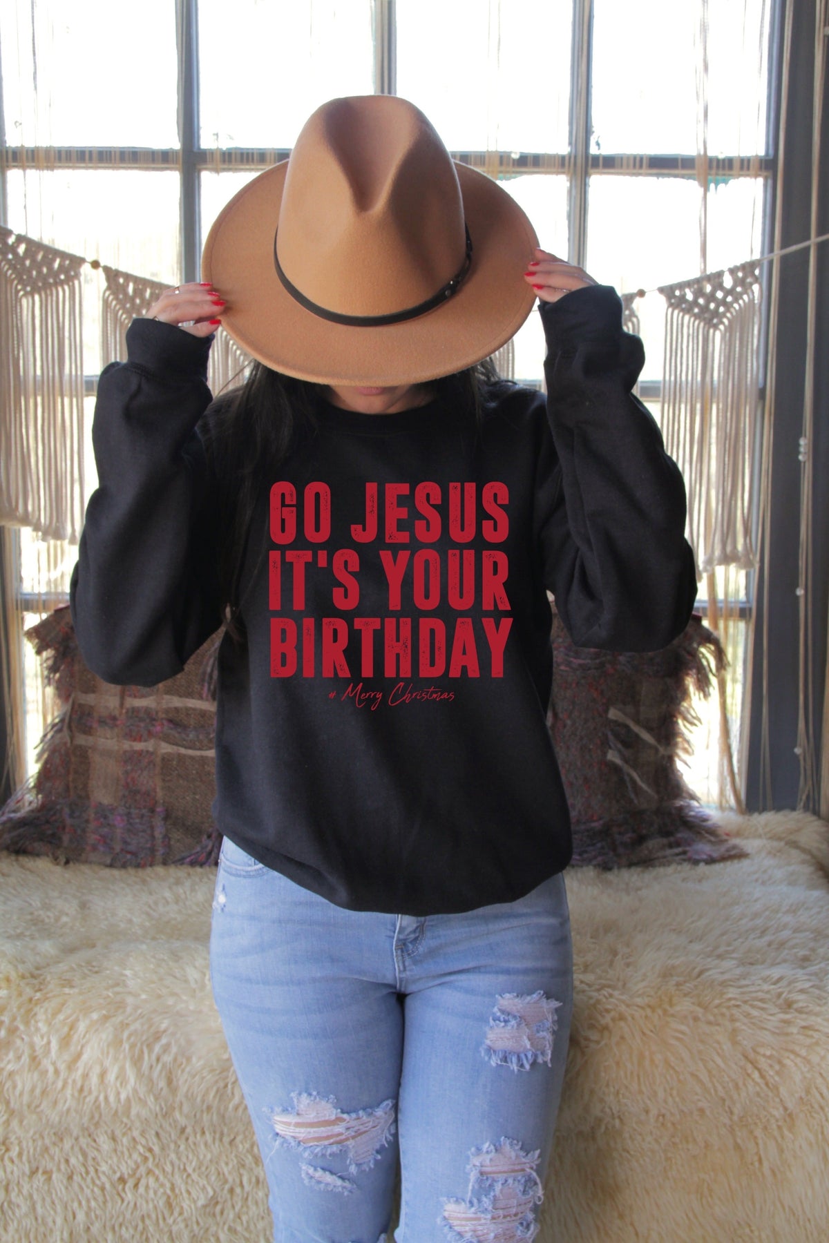 Go Jesus it’s your birthday RED 60843 DTF transfer