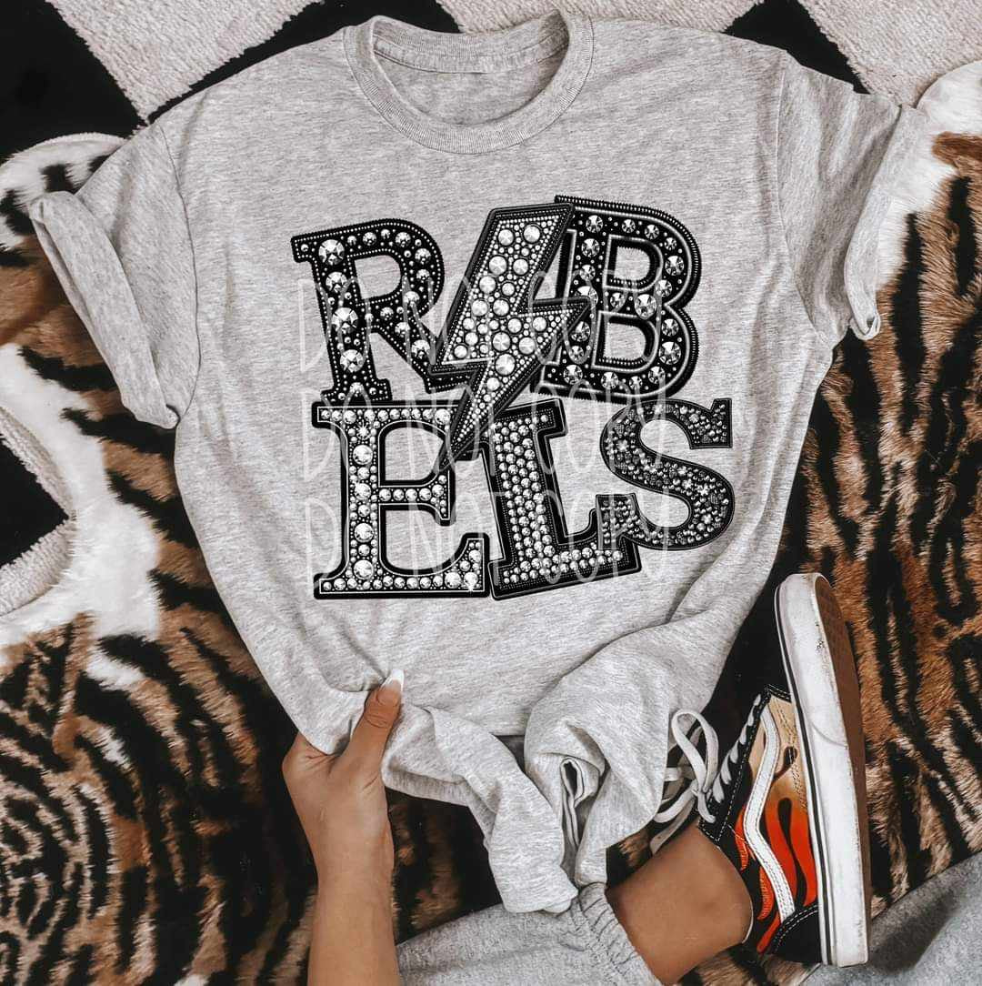 Rebels rhinestones 39382 DTF transfer