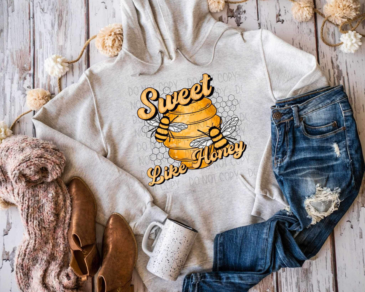 Sweet like honey beehive 19908 DTF TRANSFER