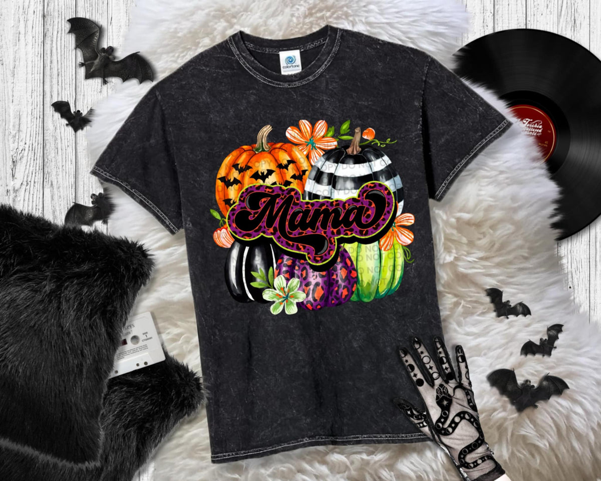 Mama Leopard print with pumpkins (SCG) DTF transfer