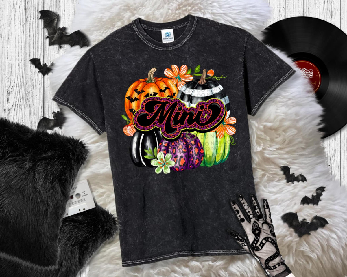 Mini Leopard print with pumpkins (SCG) DTF transfer