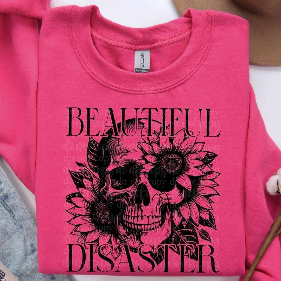 Beautiful disaster (TTD) 60947 DTF transfer