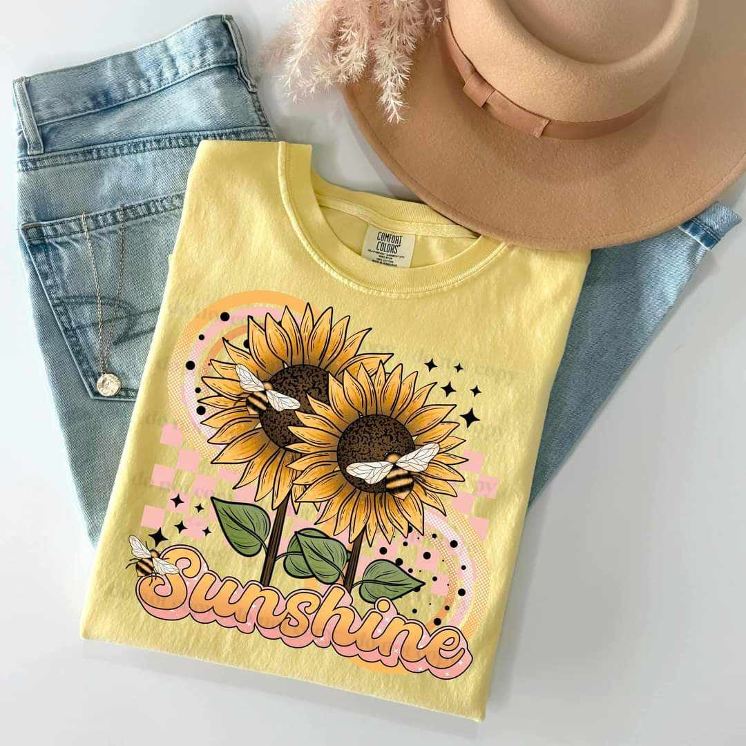 Sunshine sunflowers (csc) 29280 DTF transfer
