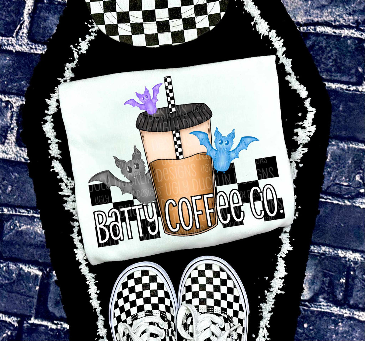 Batty coffee co (UD) 39616 DTF transfer
