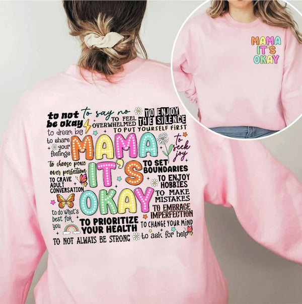 Mama it’s okay subway 29302 DTF transfer