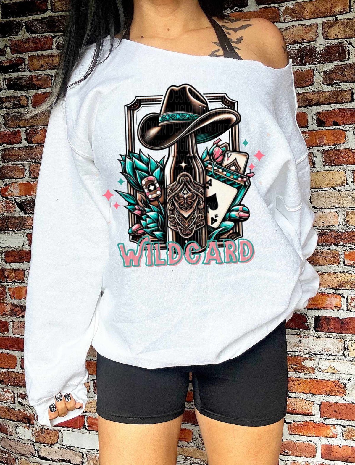 Wild card (UD) 39606 DTF transfer