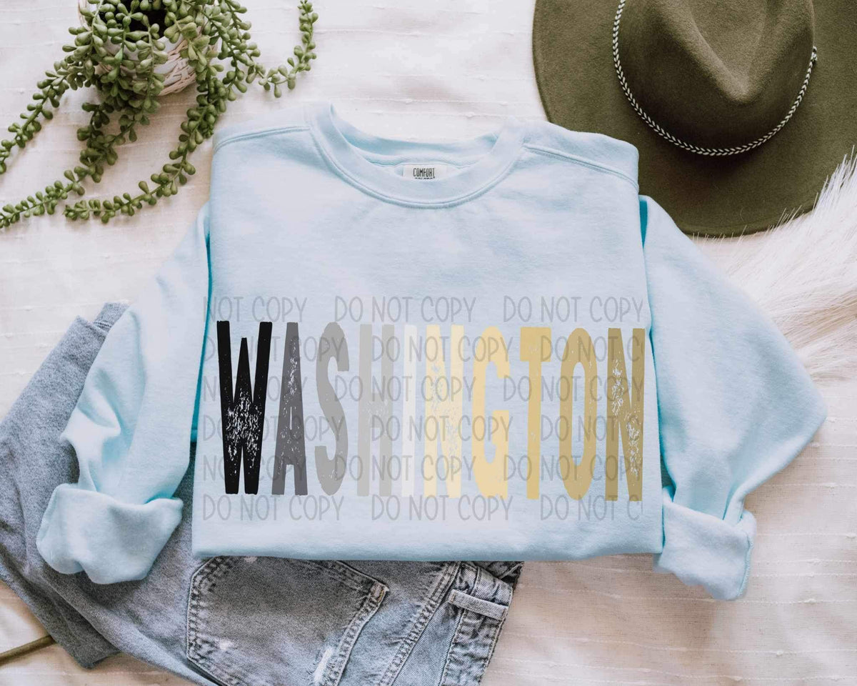 Wisconsin black and gold 19968 DTF TRANSFER