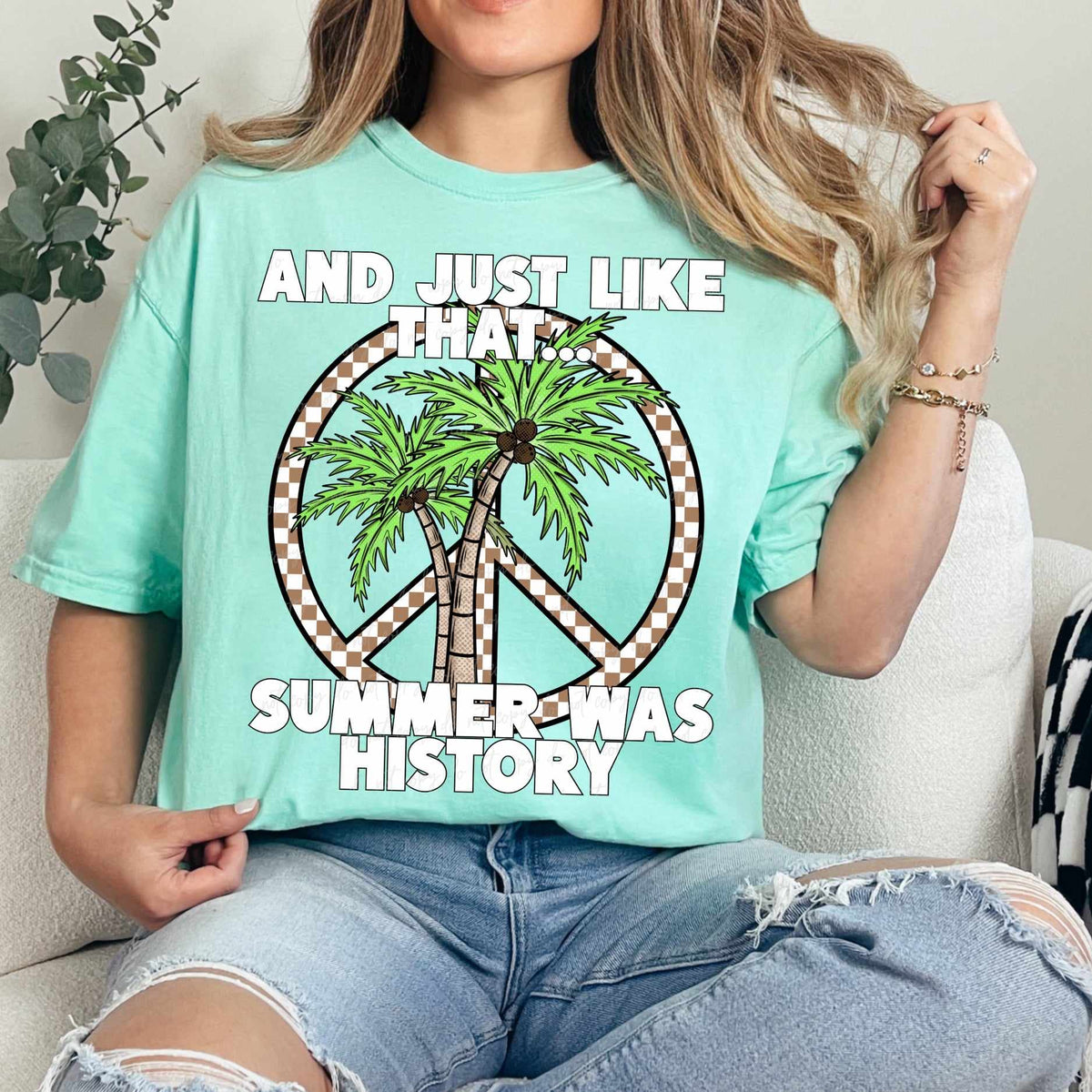 And just like that… summer was history (VIRGO) 39677 DTF transfer