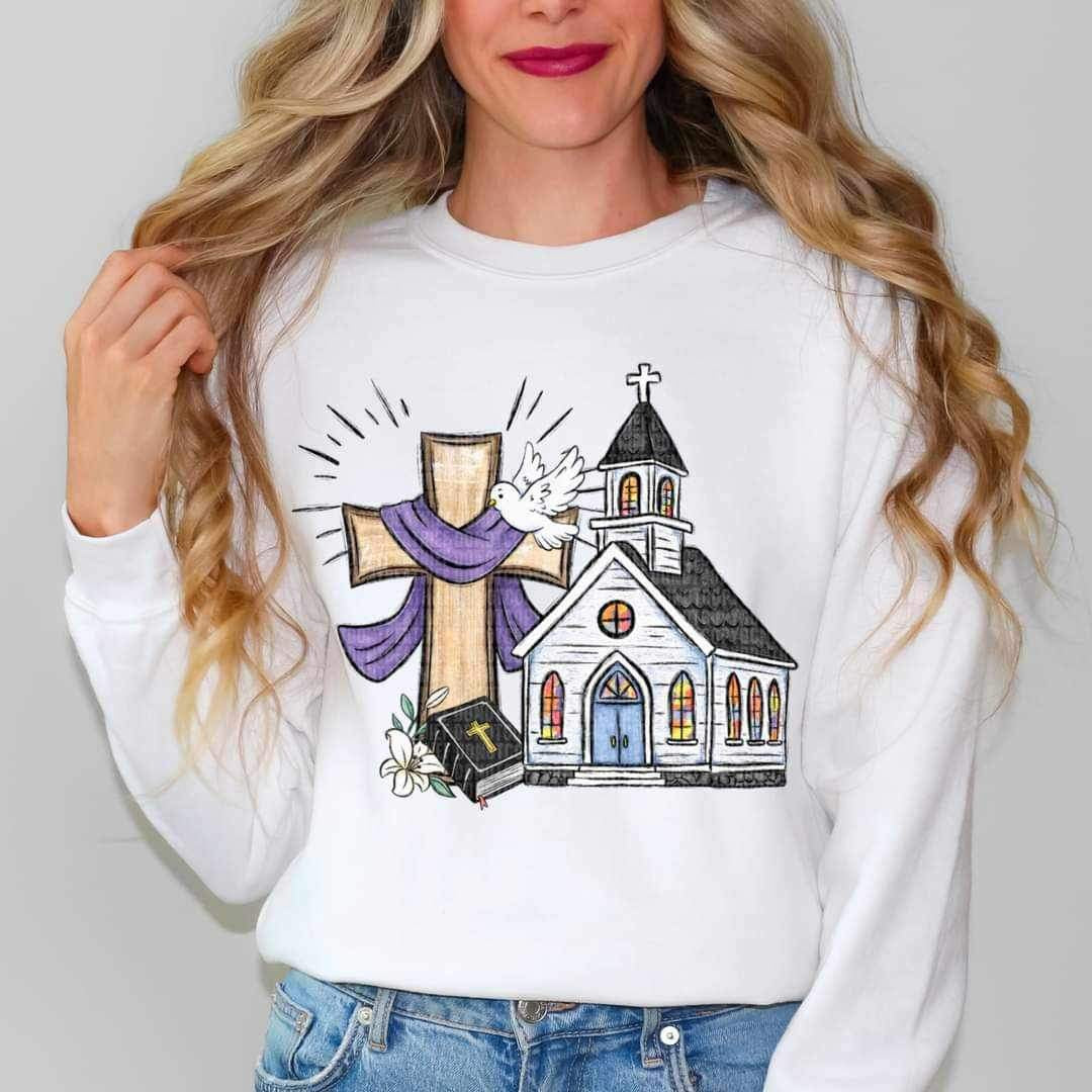 Cross bible church 20030 DTF Transfer