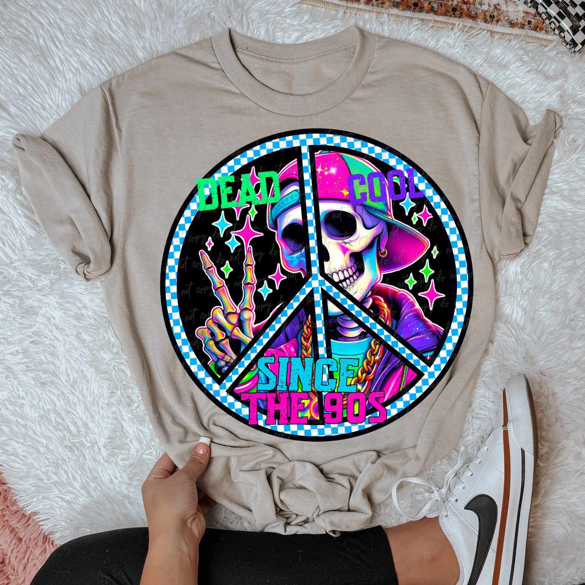 Dead cool since the 90s (VIRGO) 39668 DTF transfer