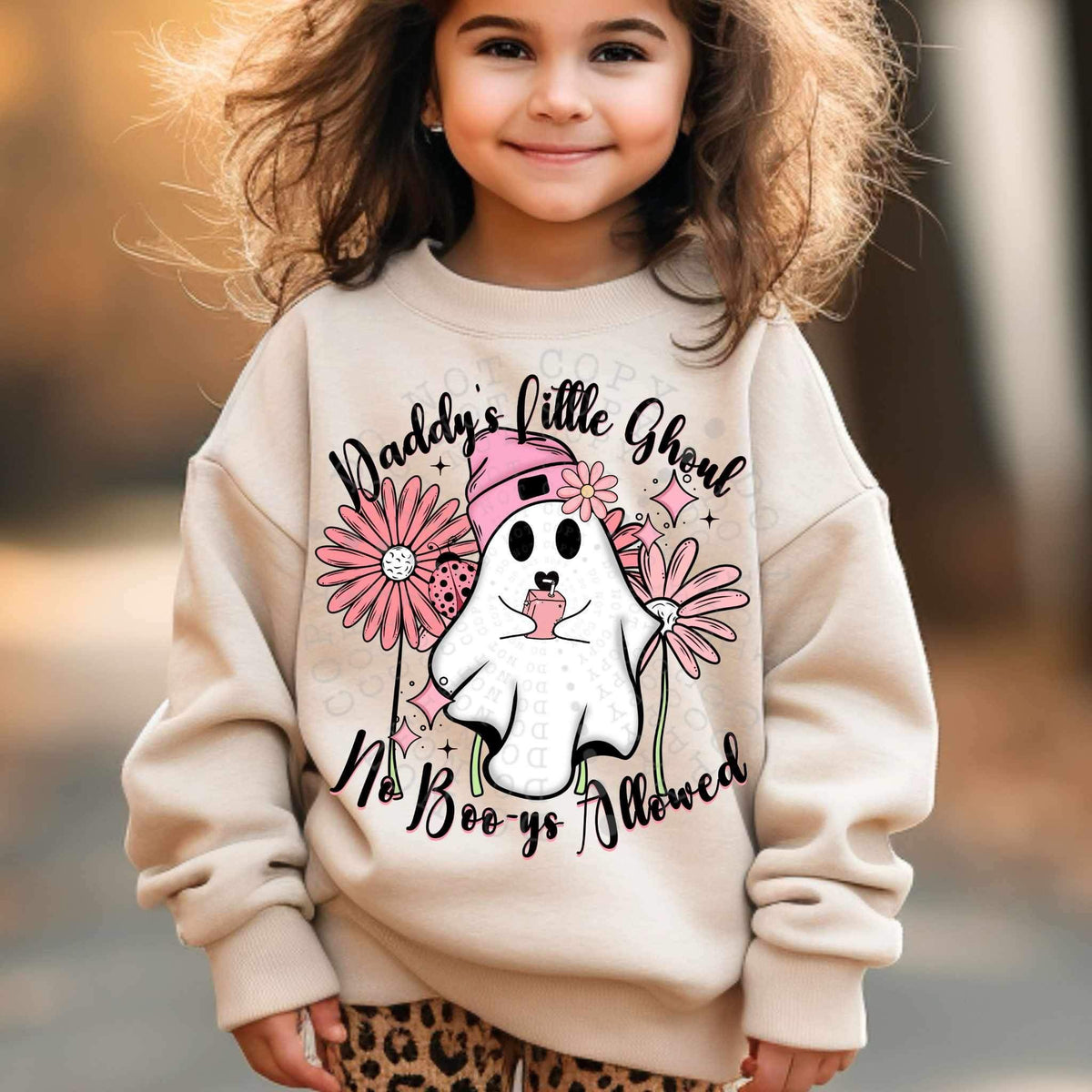 Daddys little ghoul no boo-ys allowed (VIRGO) 20064 DTF Transfer