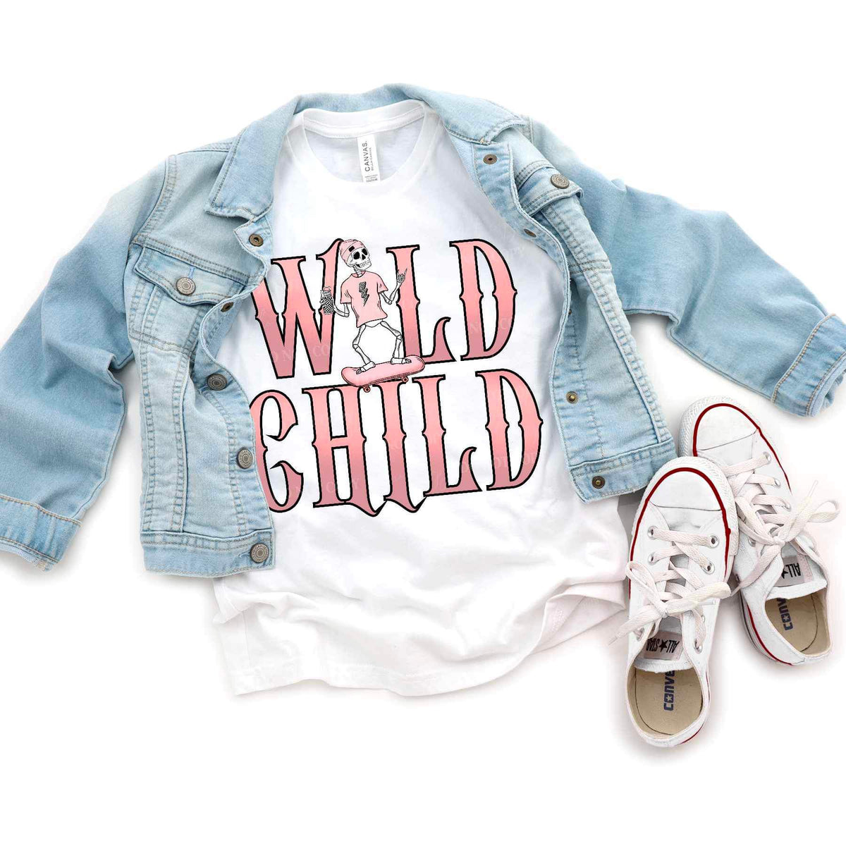 Wild child pink 20110 DTF Transfer