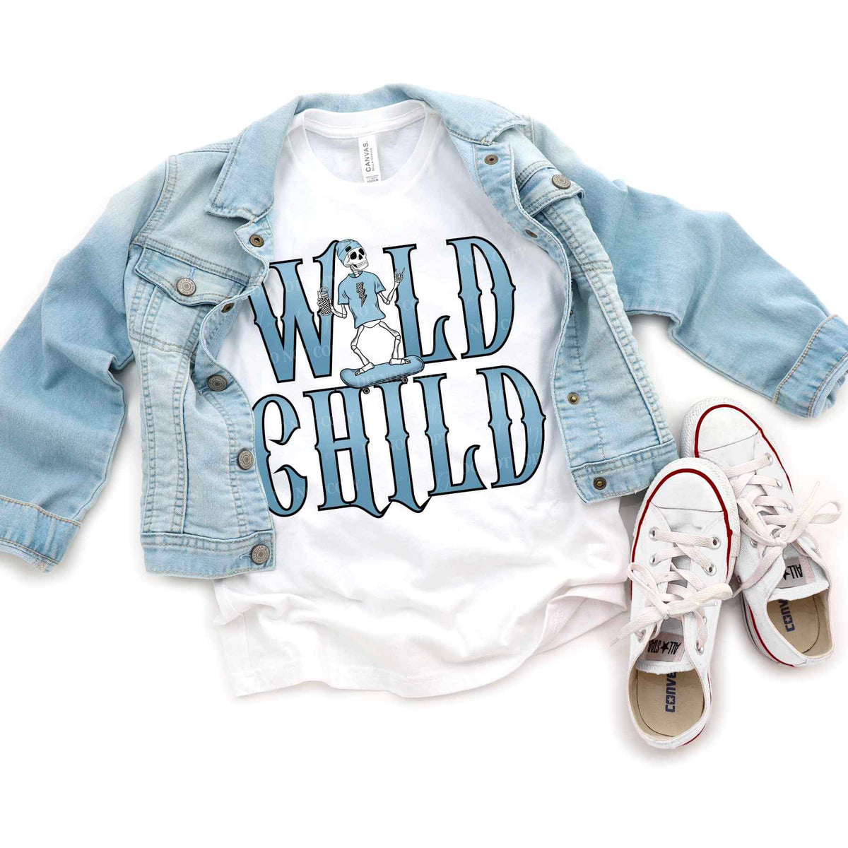 Wild child blue 20109 DTF Transfer