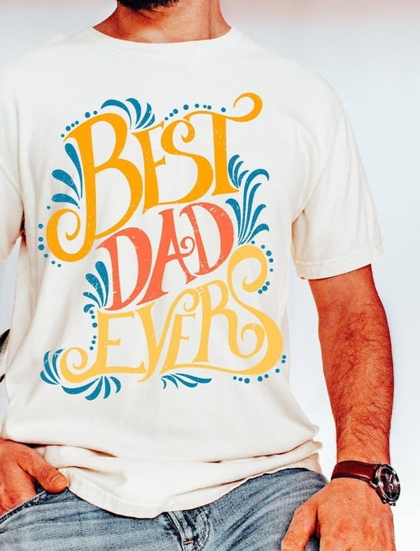 Best dad ever 29333 DTF transfer