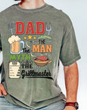 Dad the man the myth the legend (dad items) 29332 DTF transfer