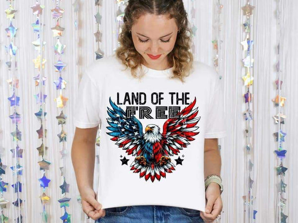 Land of the free eagle (LYTTLE) 29392 DTF transfer