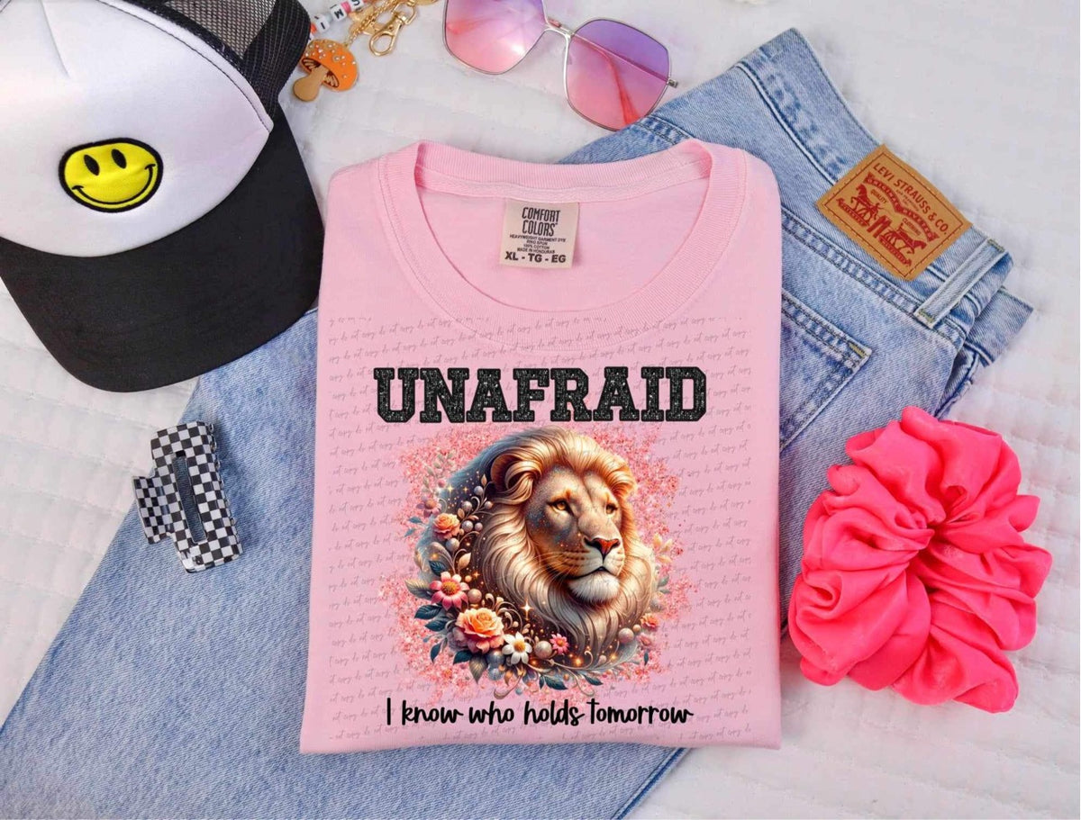 Unafraid  DTF transfer 13834