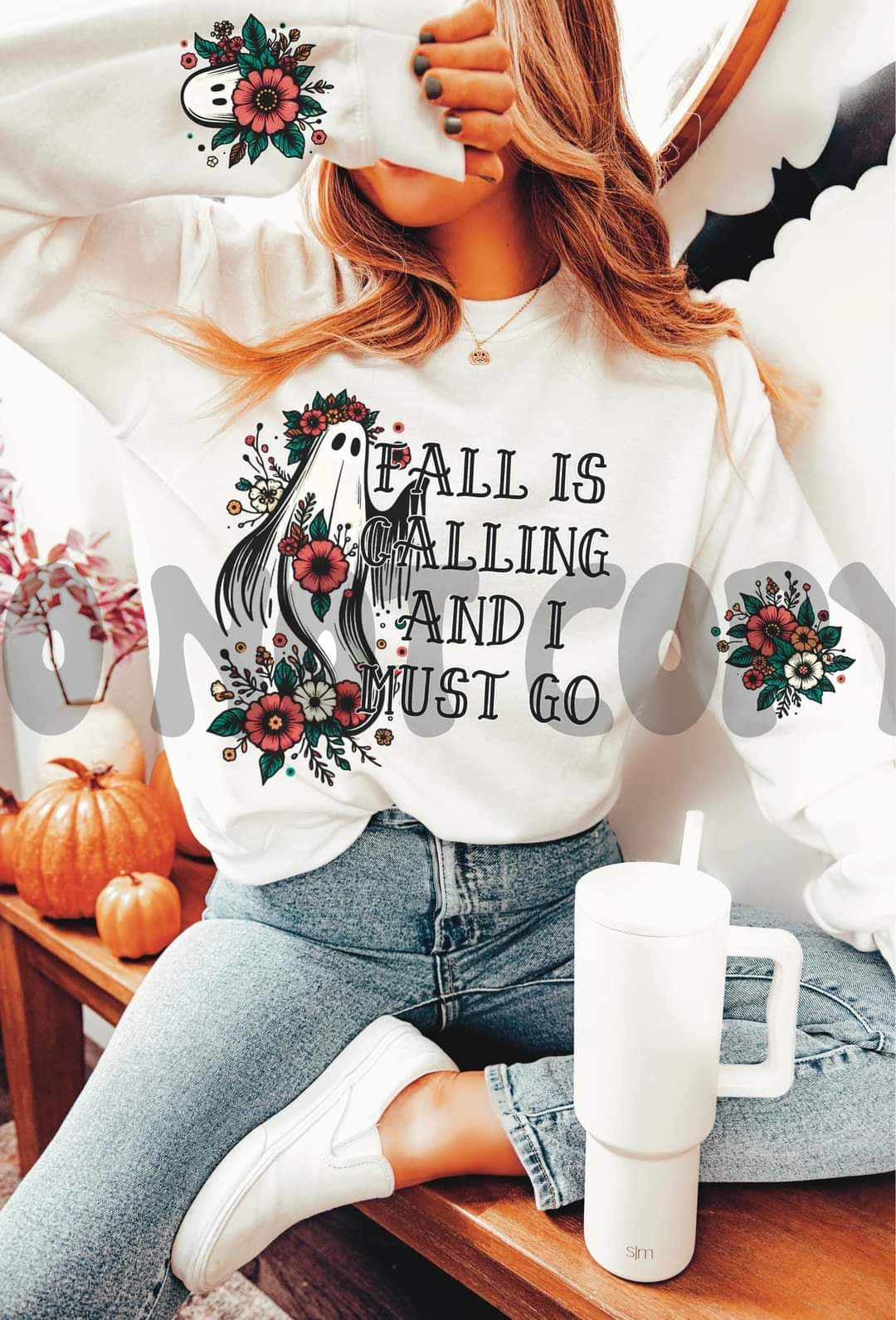 Fall is calling and I must go FRONT ONLY (RTD) 39781 DTF transfer