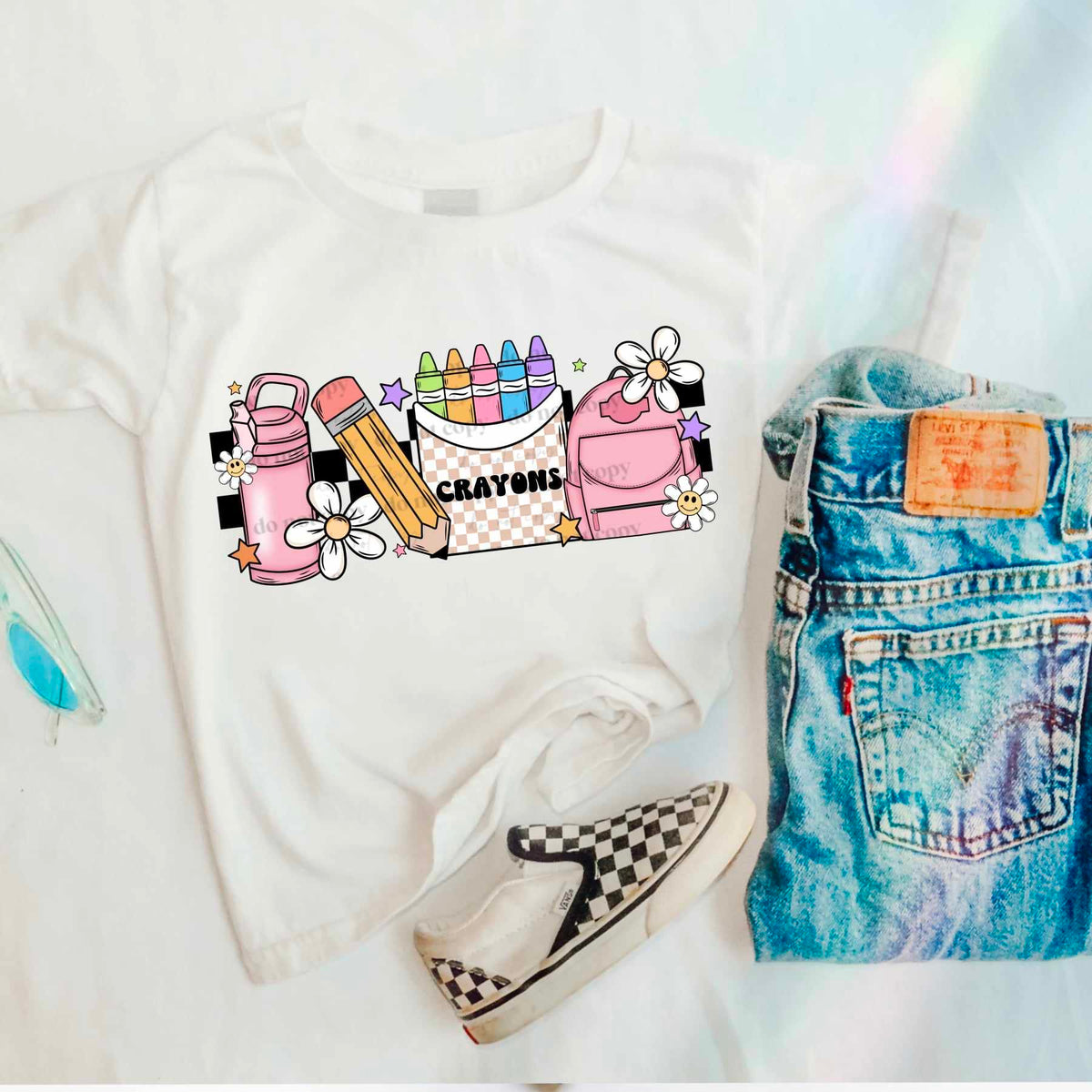 School items GIRL (CSC) 39846 DTF transfer