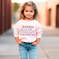 Daddys little valentine 20145 DTF Transer