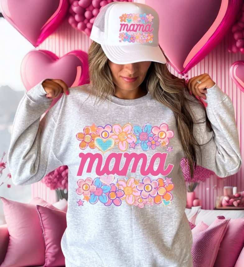 Mama flowers (S&G) 77582 DTF transfer