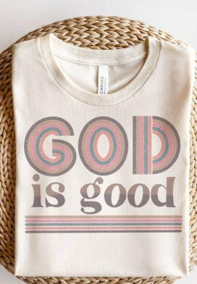 God is good 20247 DTF transfer