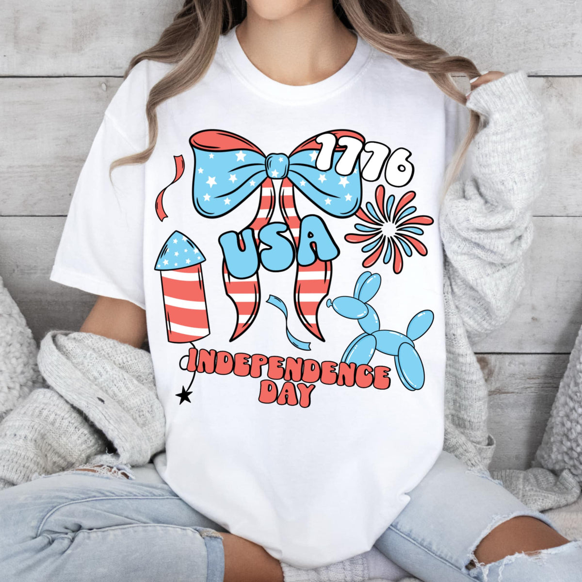 Independence Day collage (CMLD) 99382 DTF transfer