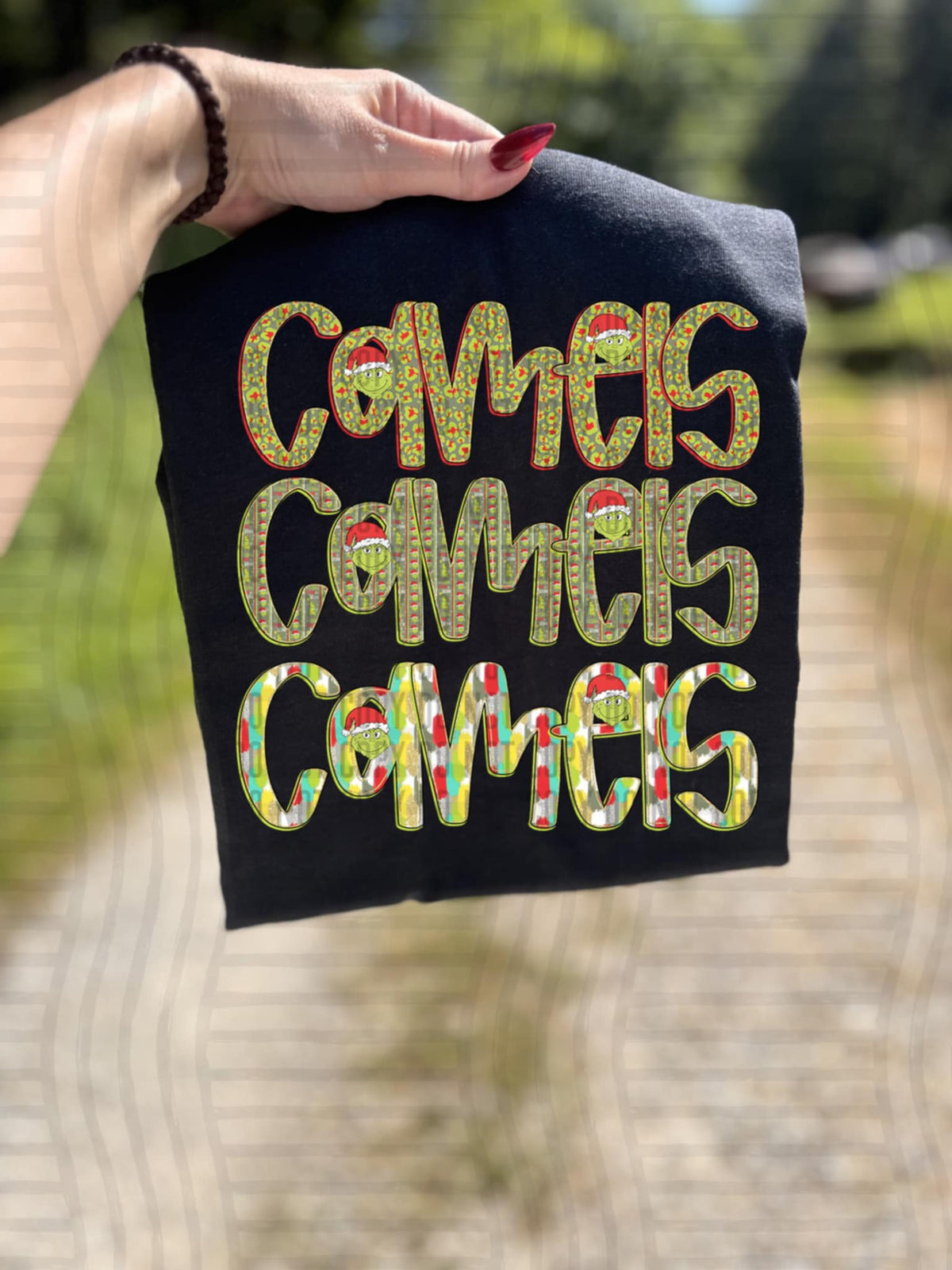 Camels green guy mascot (caplinger) DTF transfer
