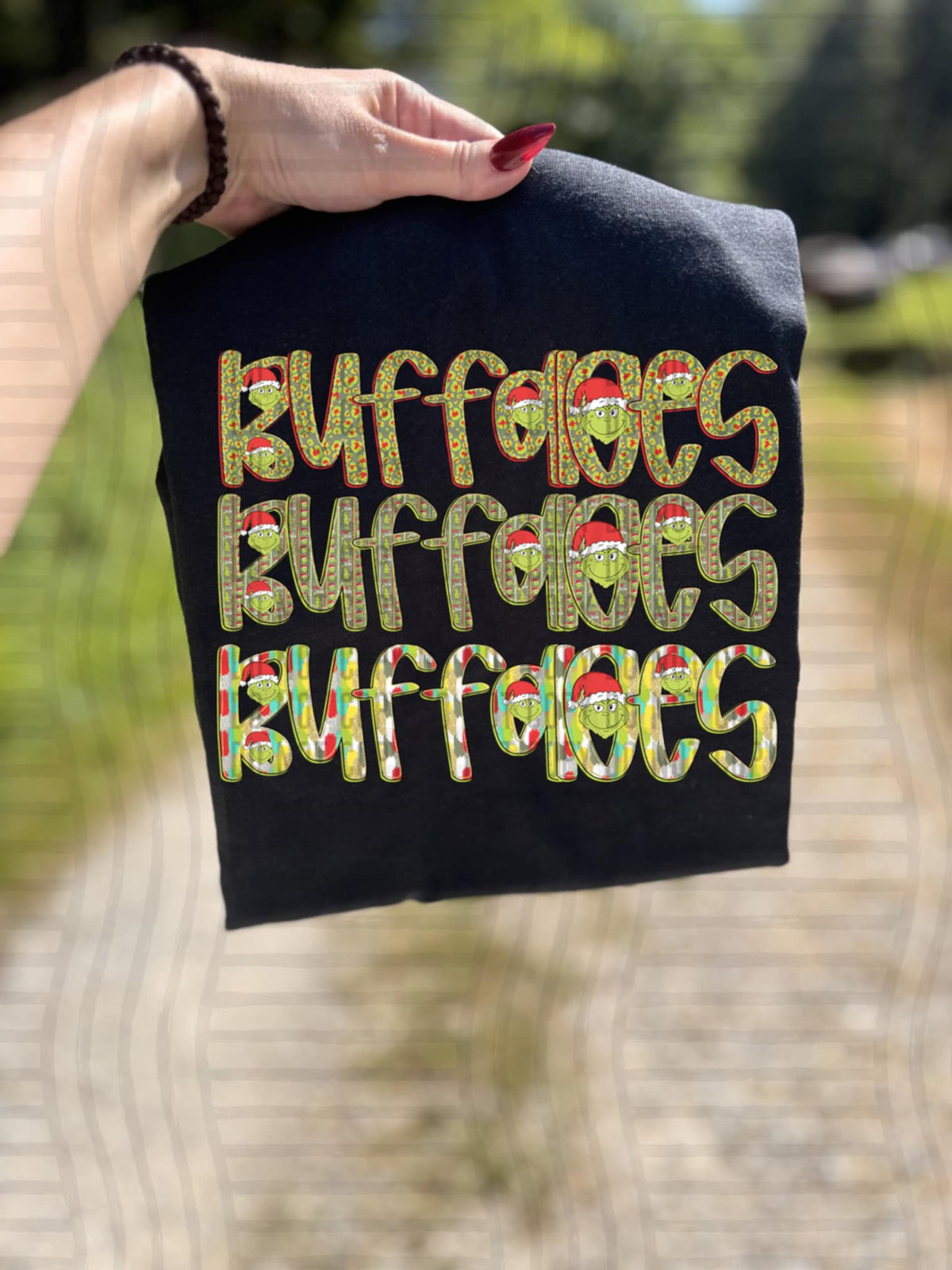 Buffaloes green guy mascot (caplinger) DTF transfer