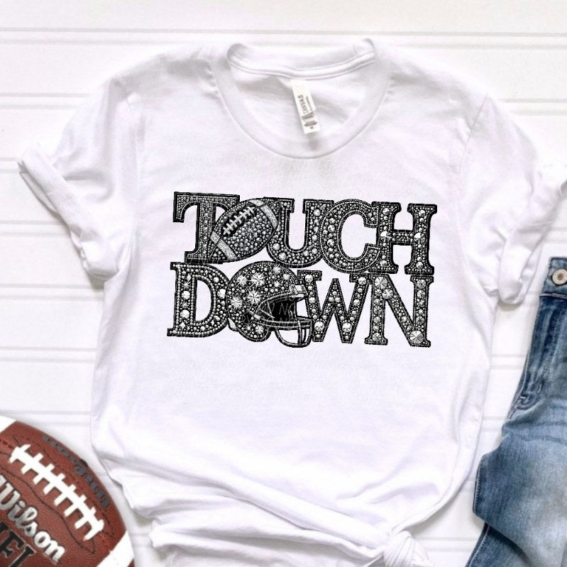 Touchdown rhinestones (CITY) 41102 DTF transfer