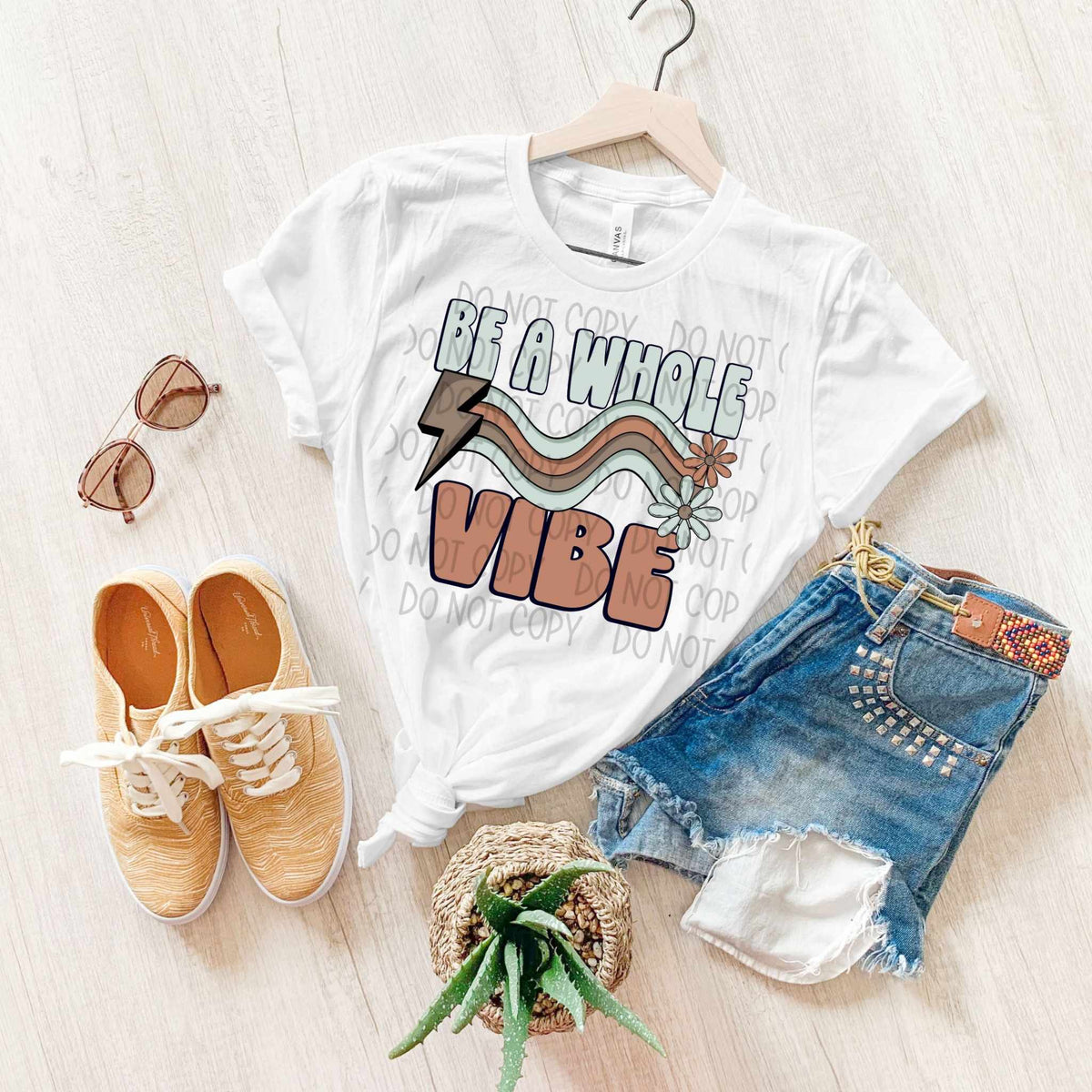 Be a whole vibe (SWD) 29634 DTF transfer