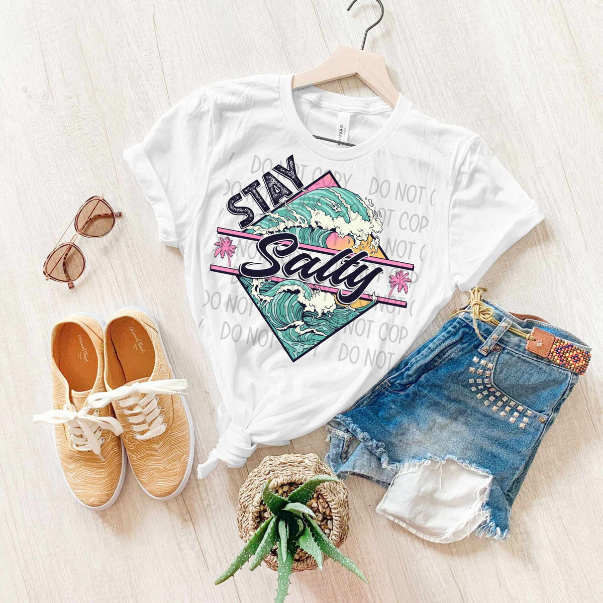 Stay salty waves (SWD) 29633 DTF transfer