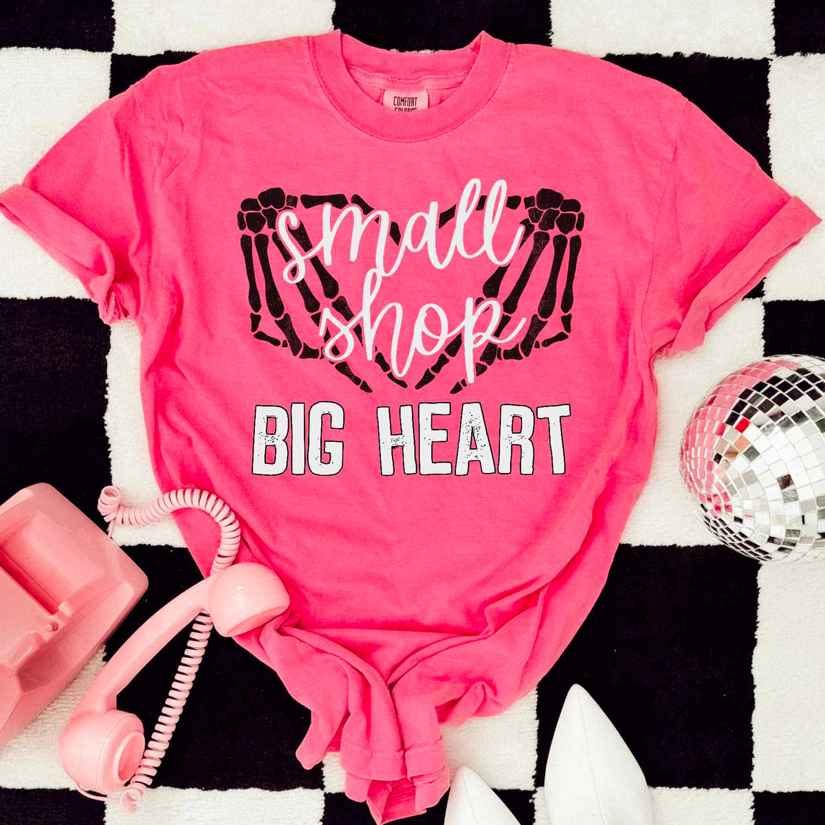Small shop big heart (SAL) 29661 DTF transfer