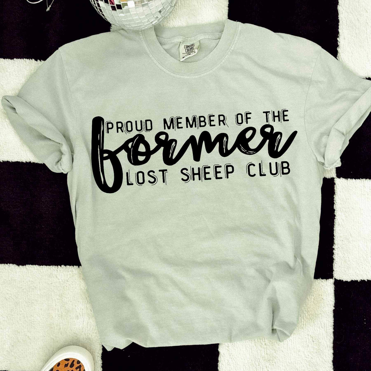 Proud member of the former lost sheep club BLACK (SAL) 29643 DTF trans