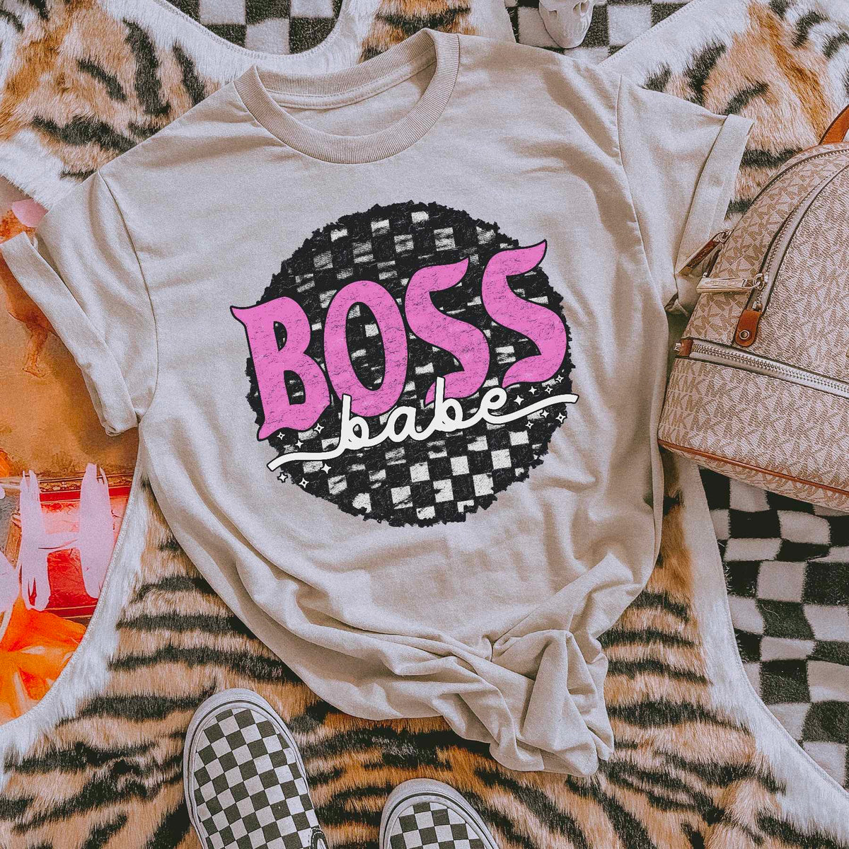Boss babe circle (SAL) 29654 DTF transfer