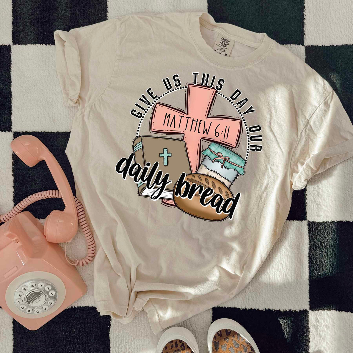 Give us this day our daily bread (SAL) 29639 DTF transfer