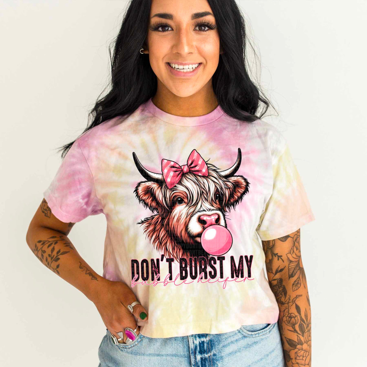 Don’t burst my bubble heifer 29684 DTF transfer